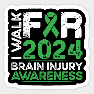 Brain Injury Awareness Walk 2024 Sticker